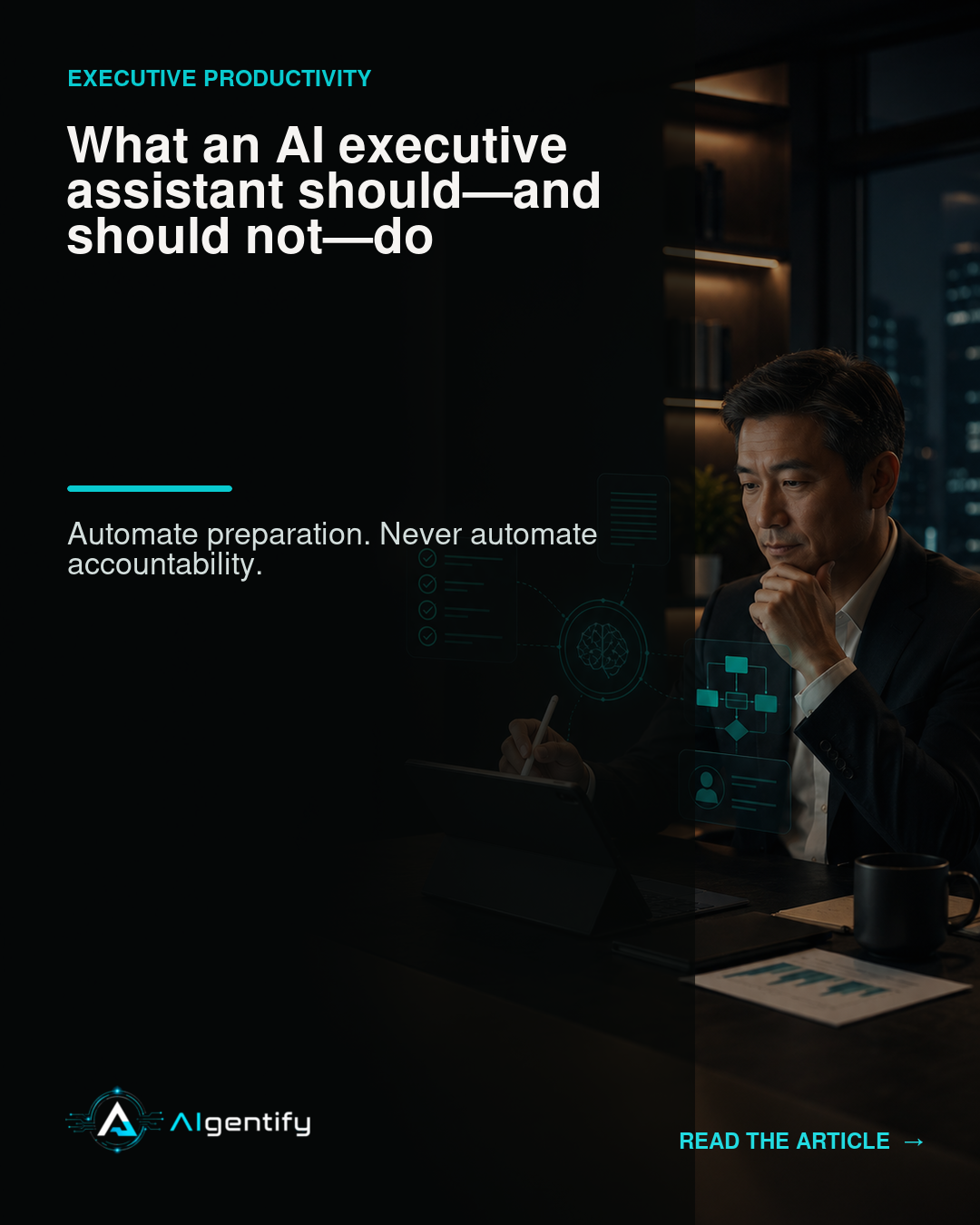 What an AI Executive Assistant Should and Should Not Do